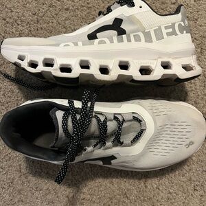 On Running Cloudtec Shoes in White and Black